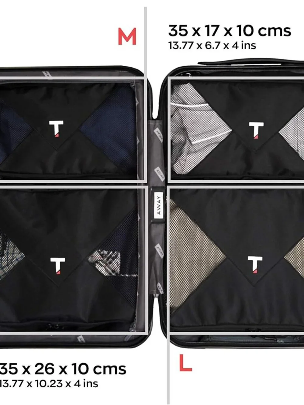 Taskin Compression Packing Cubes